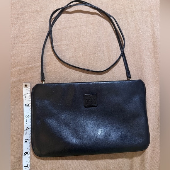 Anne Klein by Calderon Crossbody, Shoulder, or Clutch Black purse/bag 10” x 6” - Picture 6 of 9